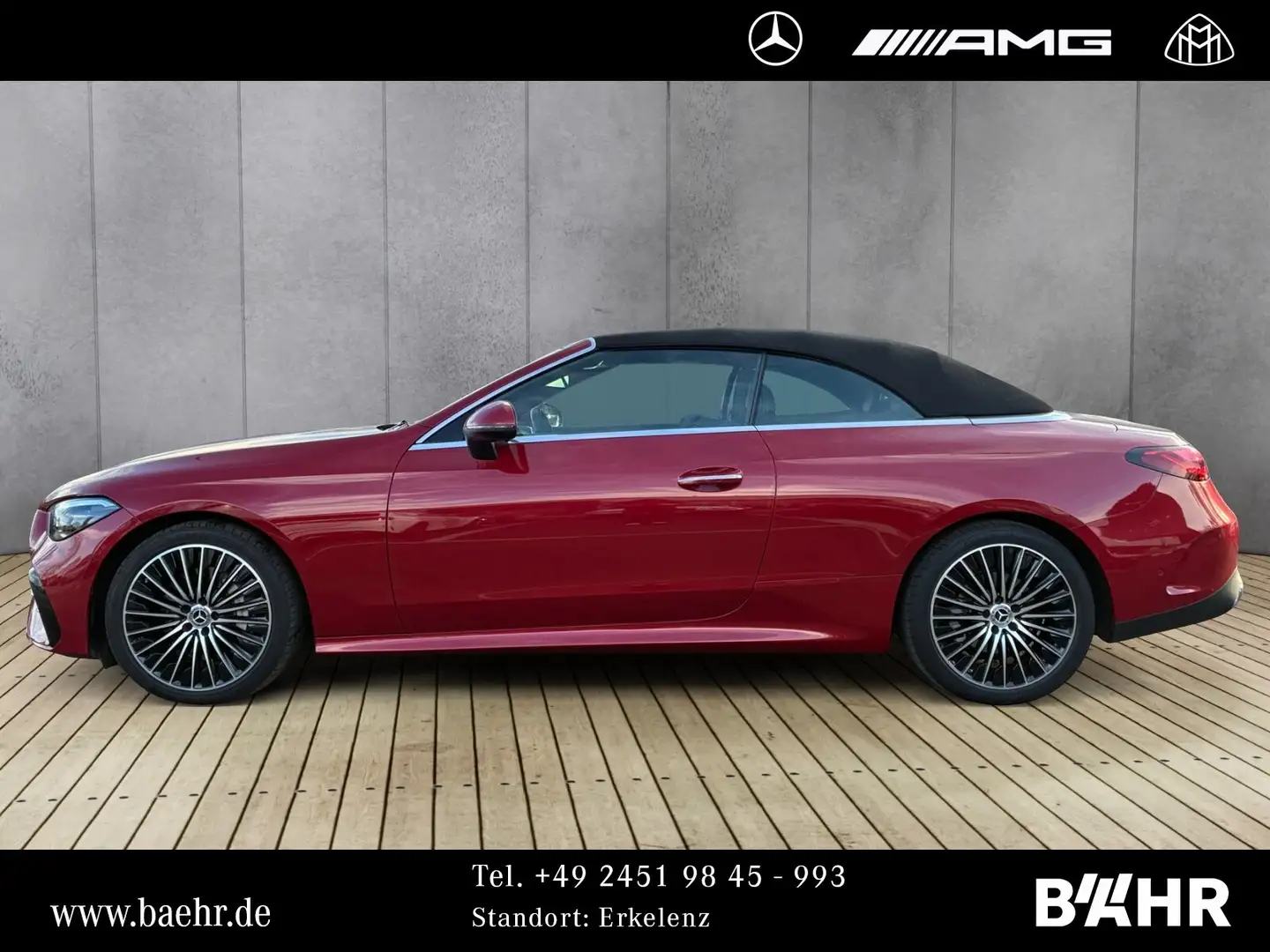 Mercedes-Benz CLE 300 CLE 300 4M Cabrio AMG/Burmester3D/AHK/Distronic Rouge - 2
