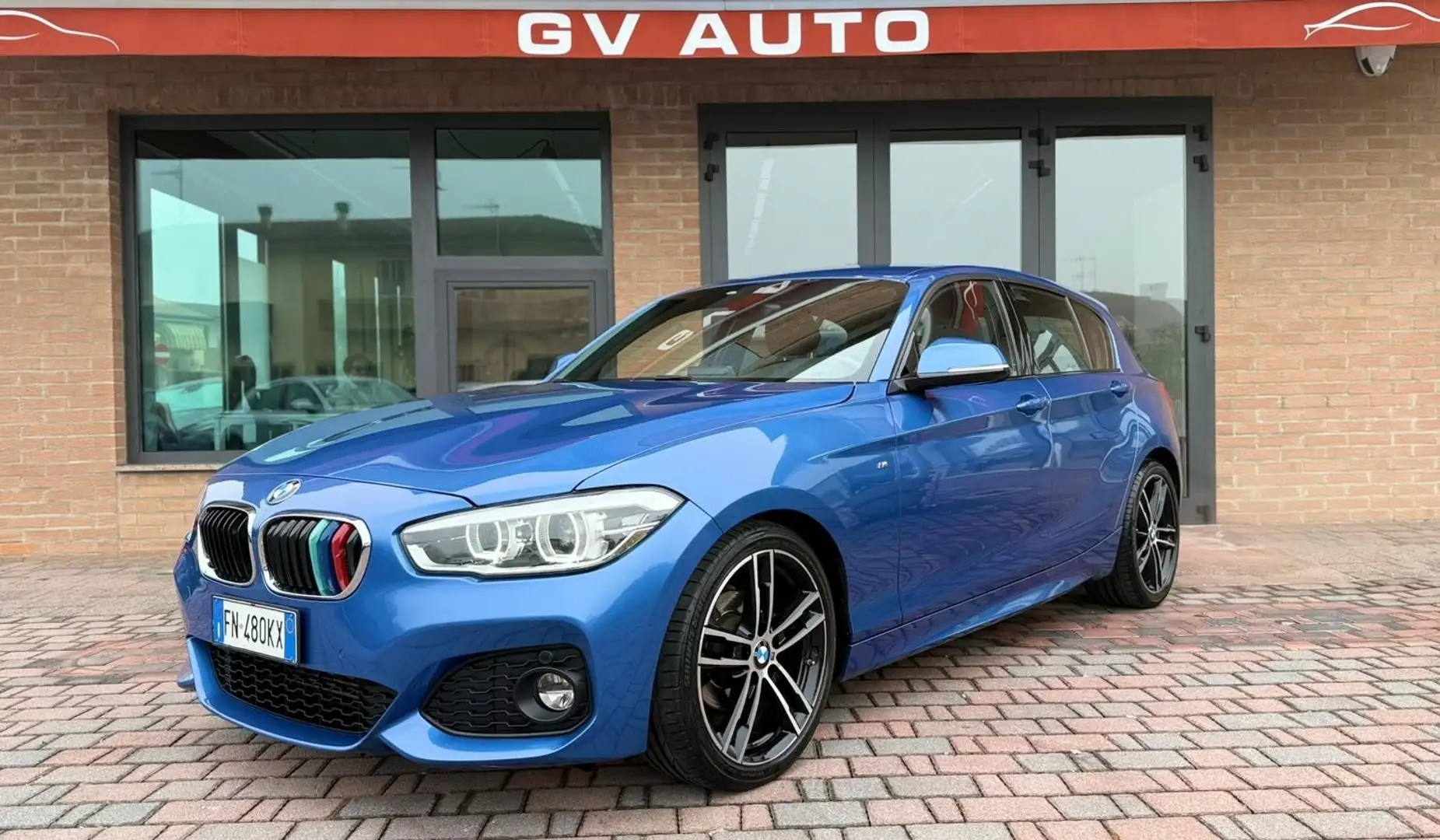 BMW 116 Serie 1 F/20-21 2015 116d Msport 5p Blu/Azzurro - 1