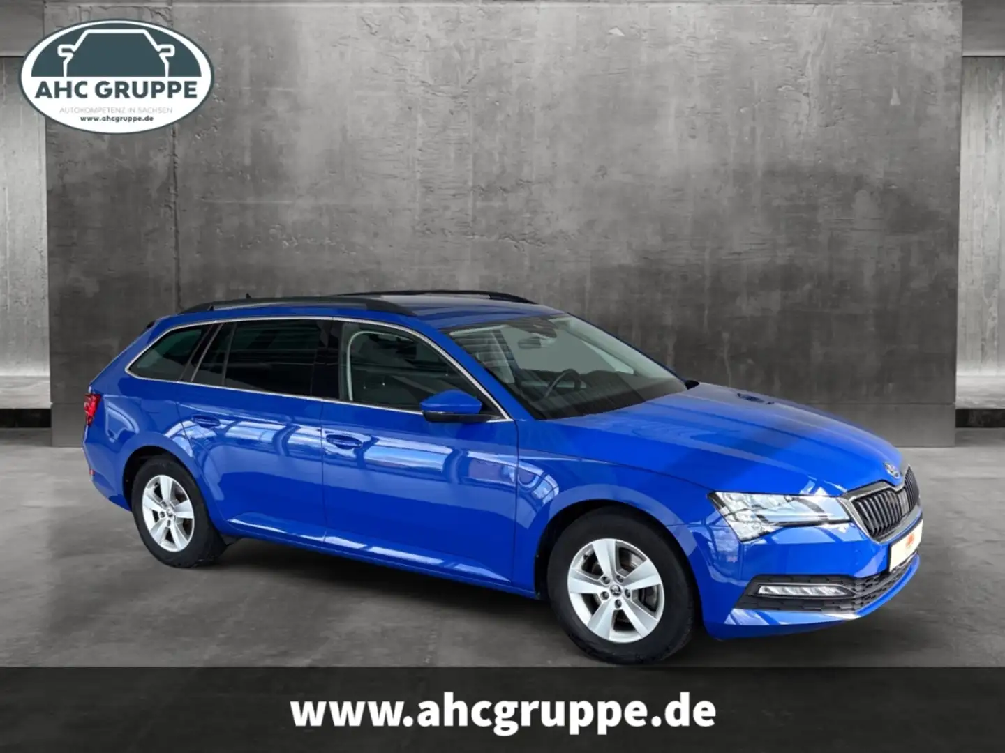 Skoda Superb Combi 1.5 TSI Ambition LED+NAV+ACC+SHZ+VC Bleu - 2