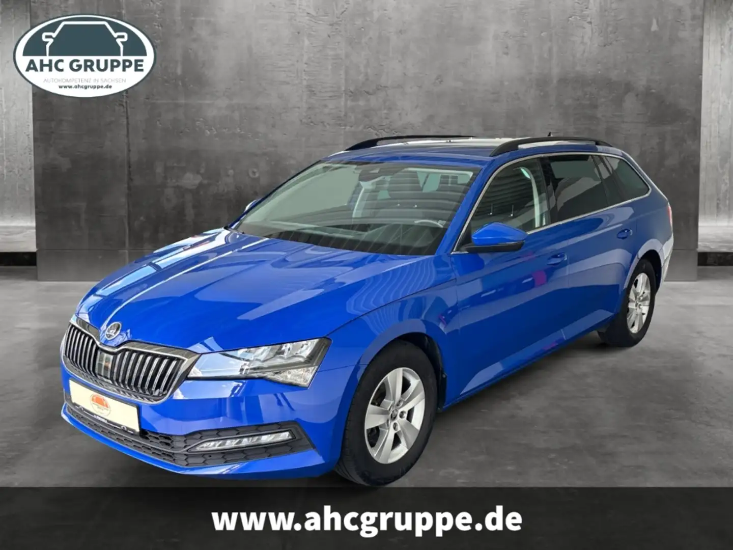 Skoda Superb Combi 1.5 TSI Ambition LED+NAV+ACC+SHZ+VC Bleu - 1