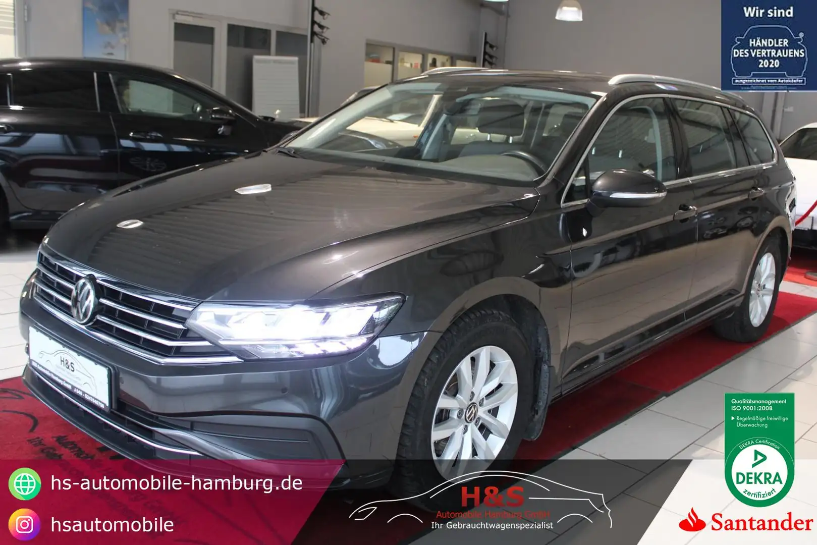 Volkswagen Passat Variant Business *AHK/KAMERA/CAR-PLAY* Gris - 1