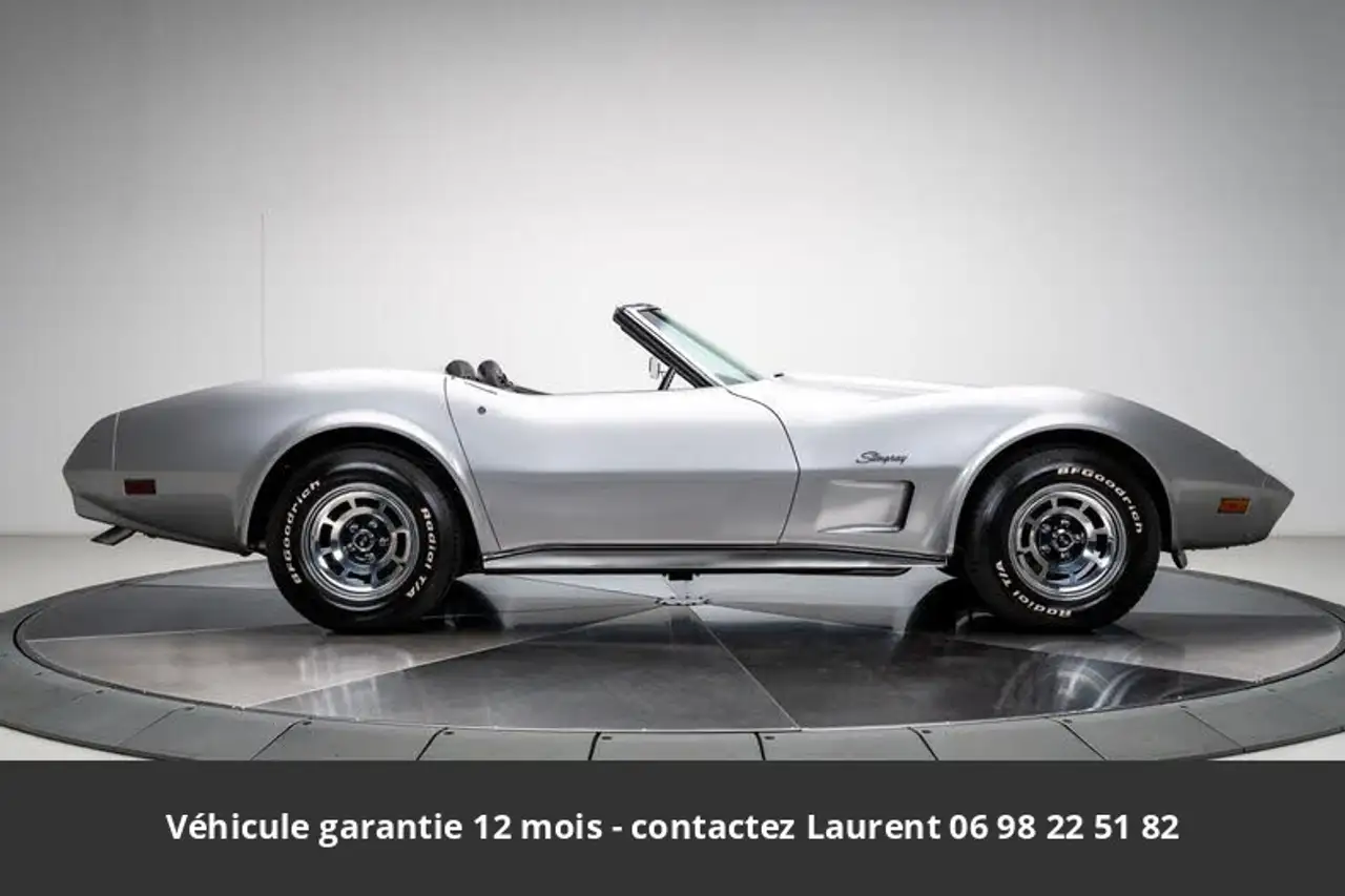 Chevrolet Corvette 1974 Convertible 350 CI V8 190 HP Code L48 3 vitesses Tous compris, foto 4