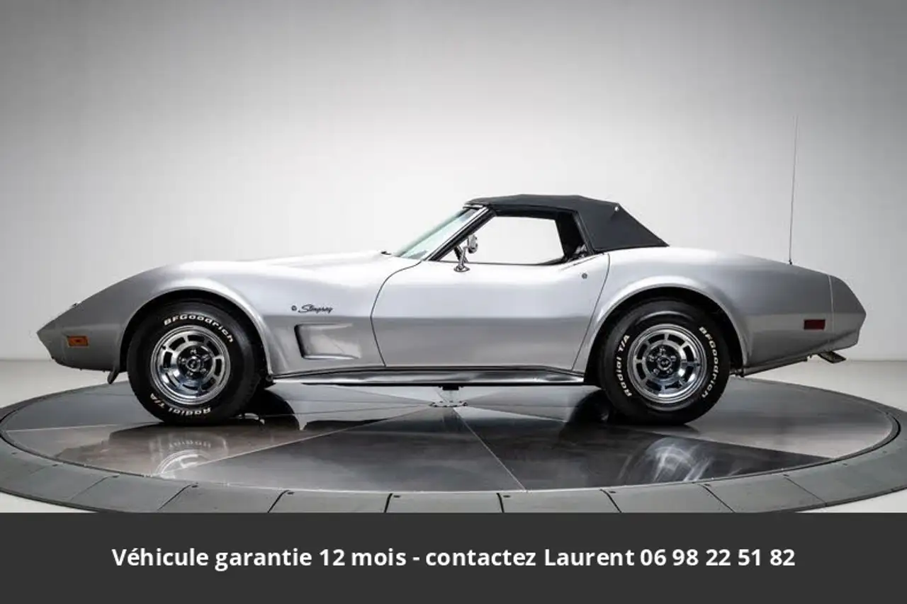 Chevrolet Corvette 1974 Convertible 350 CI V8 190 HP Code L48 3 vitesses Tous compris, foto 5
