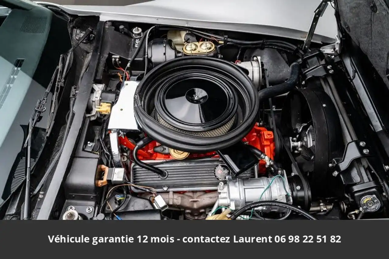 Chevrolet Corvette 1974 Convertible 350 CI V8 190 HP Code L48 3 vitesses Tous compris, foto 10