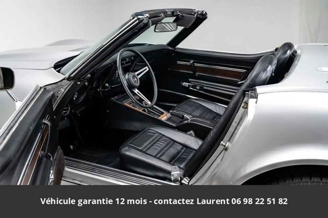 Chevrolet Corvette 1974 Convertible 350 CI V8 190 HP Code L48 3 vitesses Tous compris, foto 12