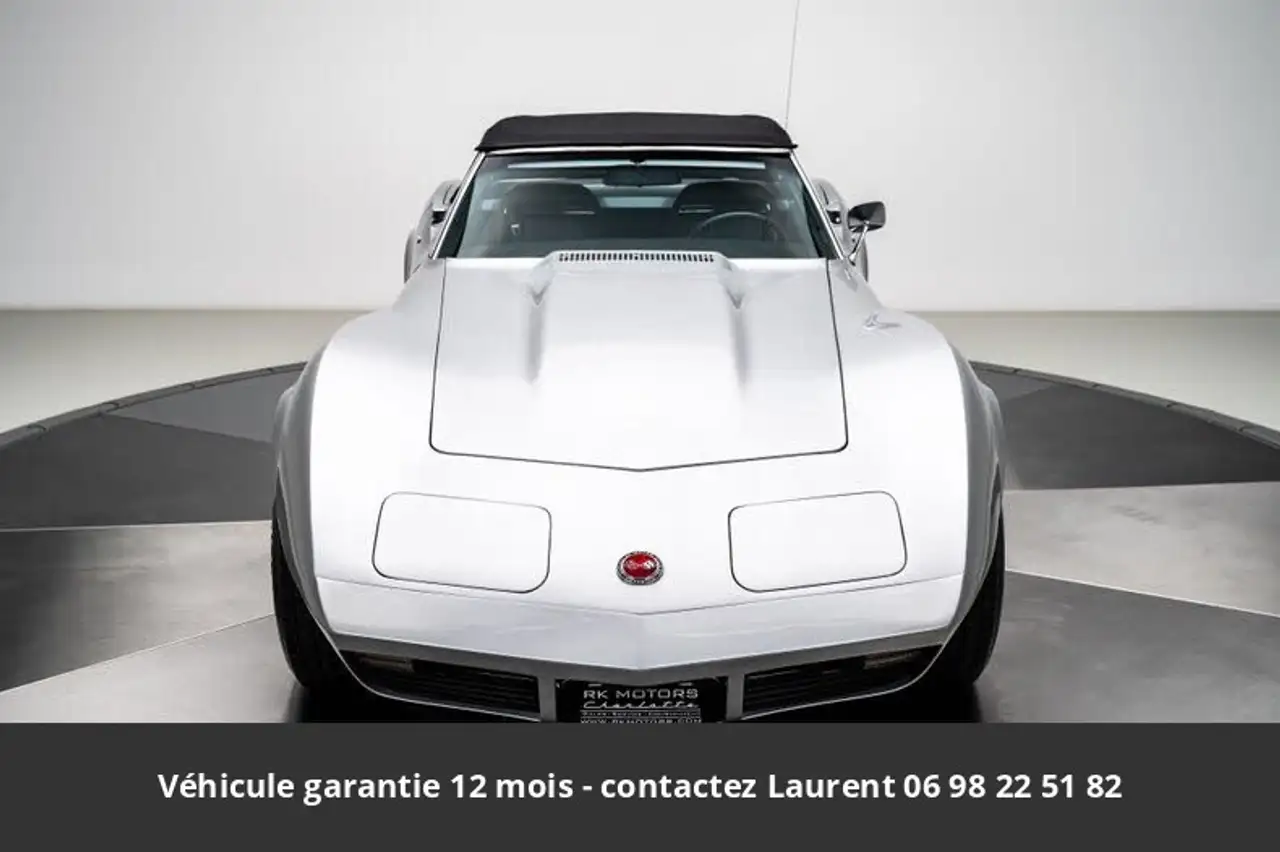 Chevrolet Corvette 1974 Convertible 350 CI V8 190 HP Code L48 3 vitesses Tous compris, foto 2