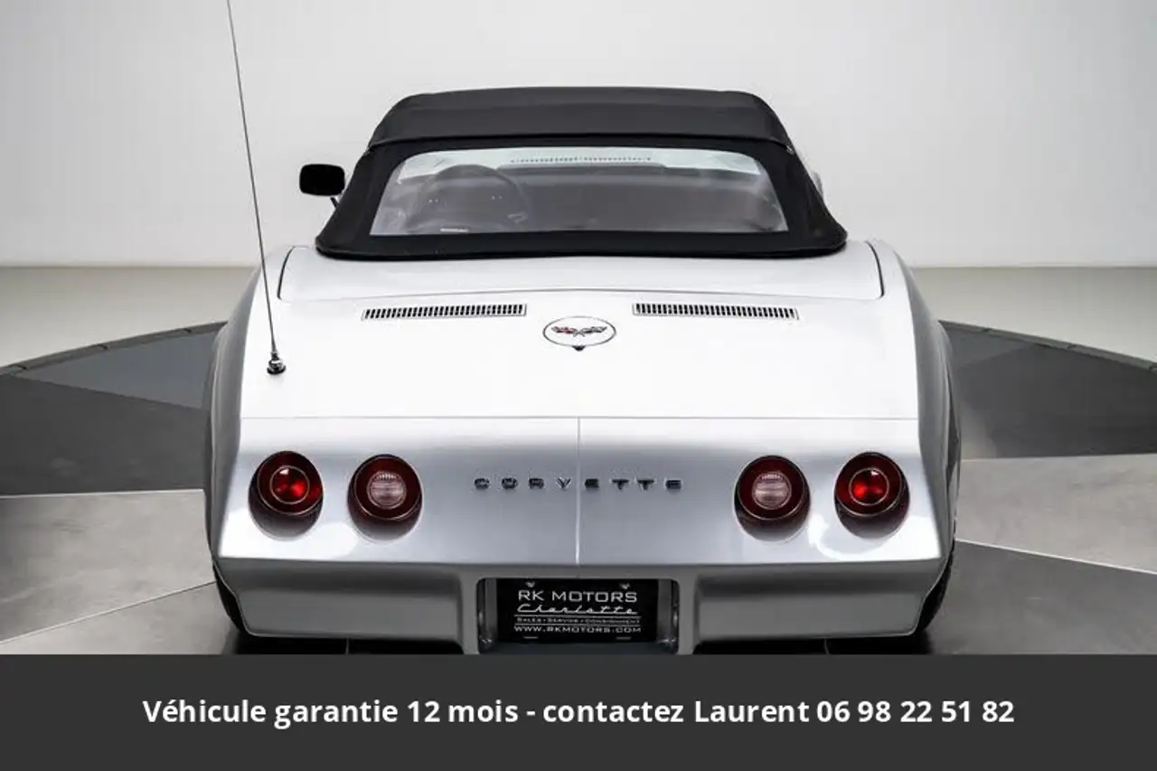 Chevrolet Corvette 1974 Convertible 350 CI V8 190 HP Code L48 3 vitesses Tous compris, foto 7