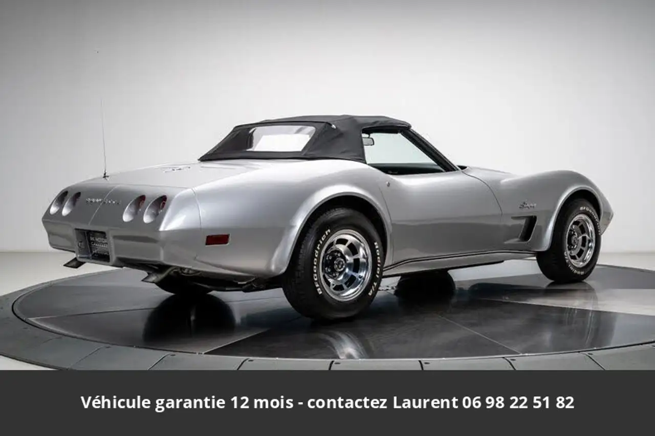 Chevrolet Corvette 1974 Convertible 350 CI V8 190 HP Code L48 3 vitesses Tous compris, foto 6