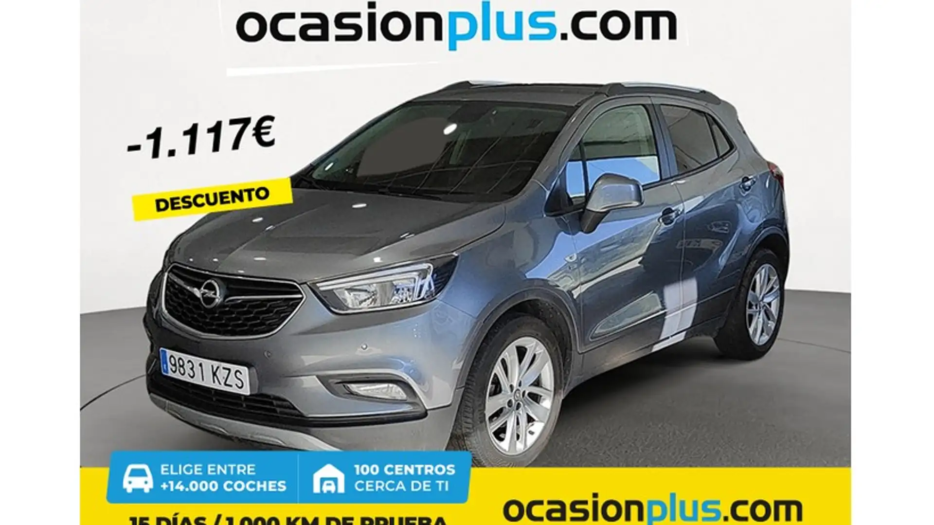 Opel Mokka X 1.4T GLP 120 Aniversario 4x2 Gris - 1