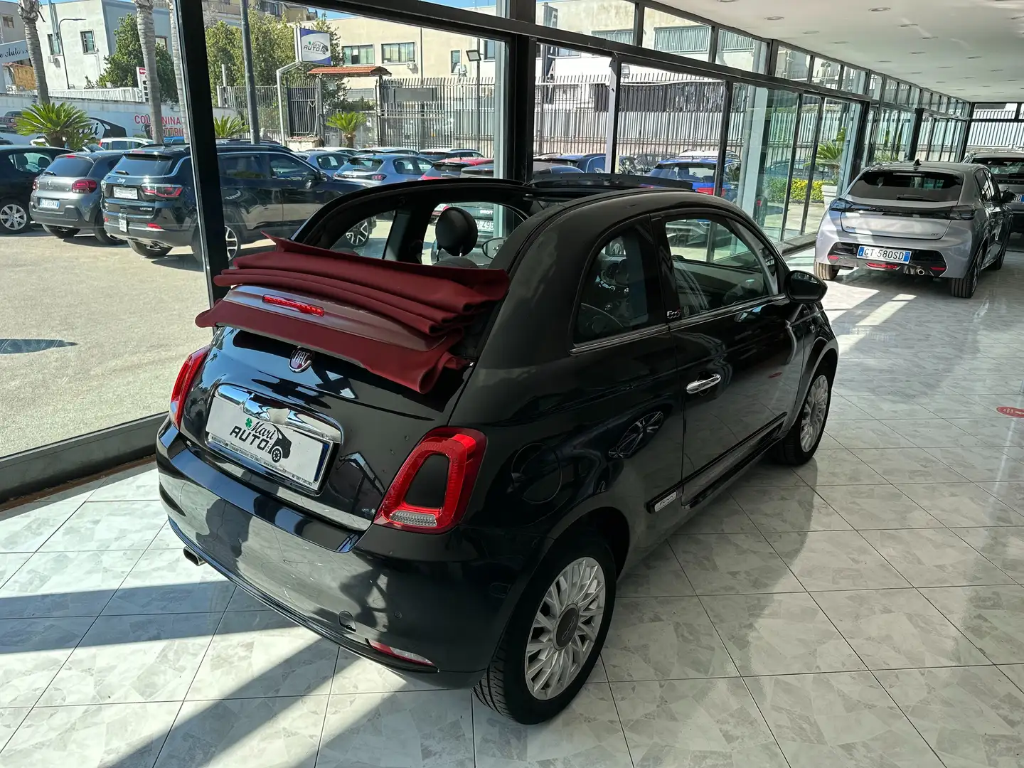 Fiat 500C 1.2 GPL Lounge 69cv my18 Nero - 1