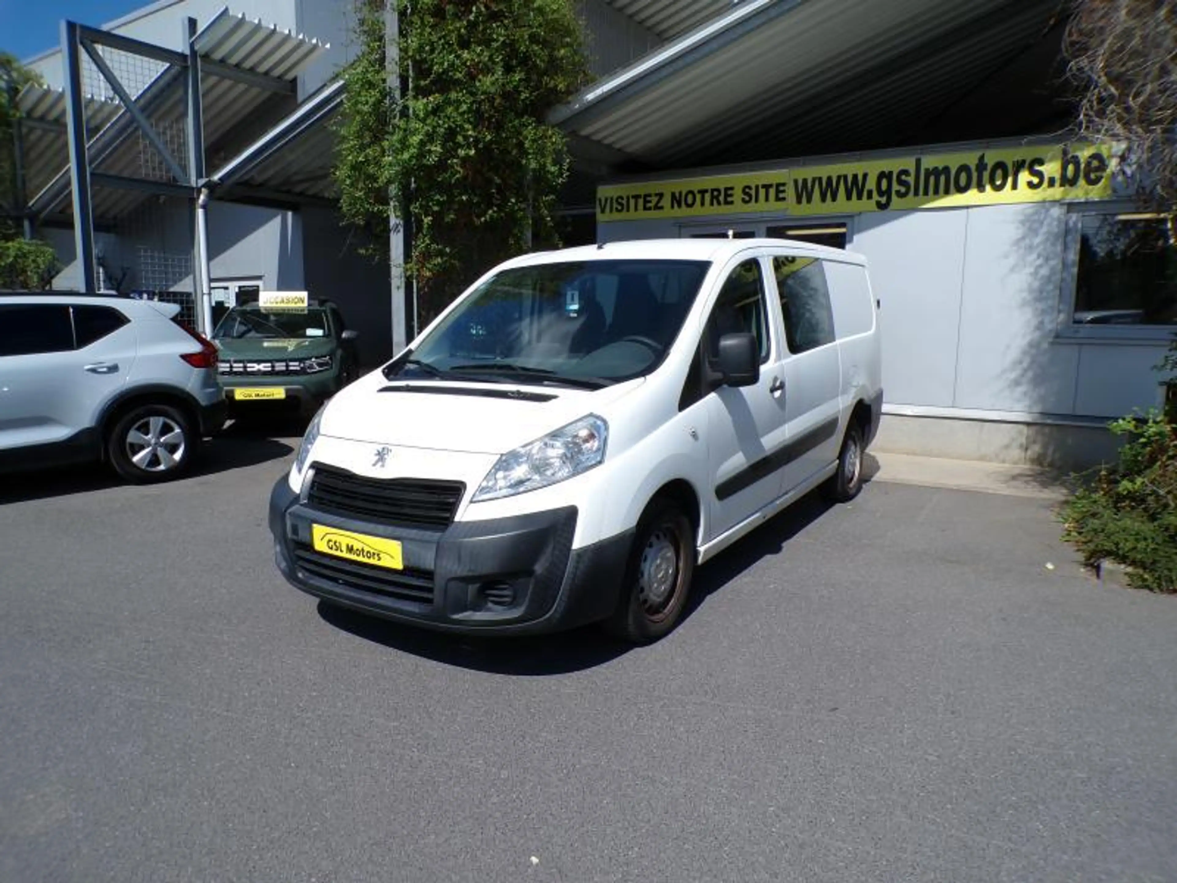 Peugeot Expert 2.0 HDi 128cv 6pl blanc 05/16 Airco Capteurs