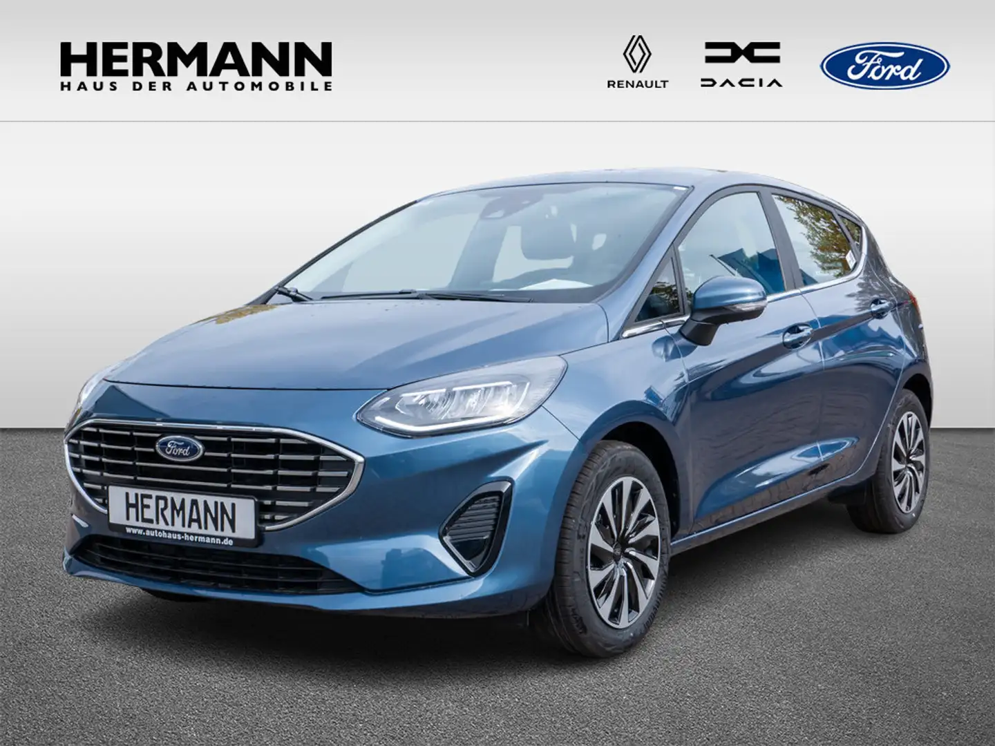 Ford Fiesta TITANIUM 5D 1.0L MHEV 125PS M6 Winter-Pak Blau - 1