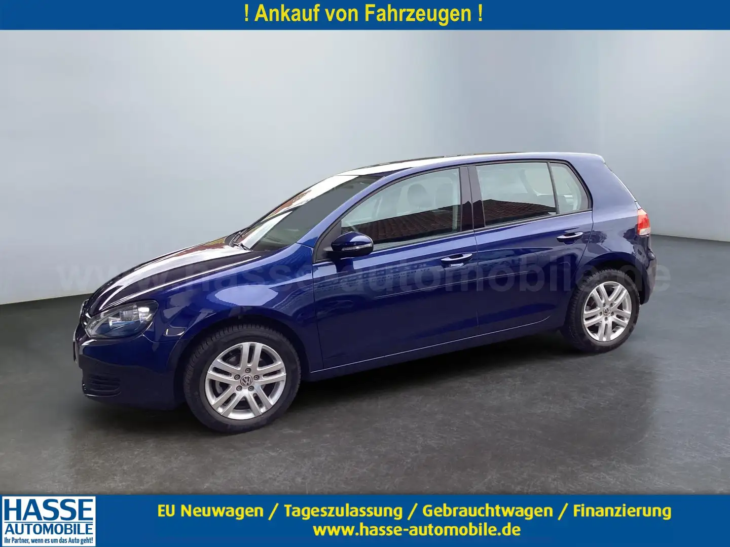 Volkswagen Golf VI 1.4 Trendline 59 kW (80 PS), Schaltgetriebe Blau - 1