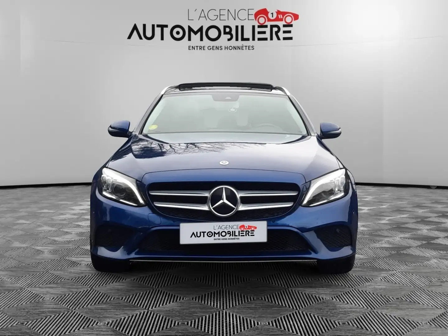 Mercedes-Benz C 200 C 200D BREAK AMG Line 9G-Tronic/ Garantie 12 Mois Azul - 2