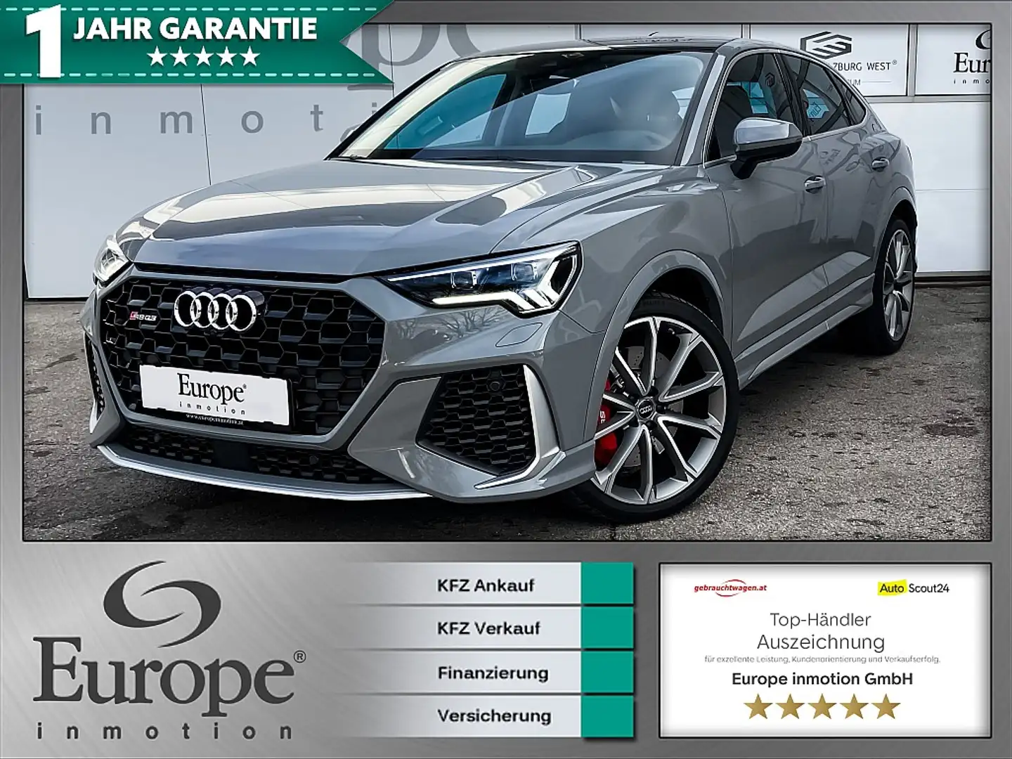 Audi RS Q3 Sportback 2,5 TFSI qu./RS Abgas/Matrix/Pano/ Grau - 1