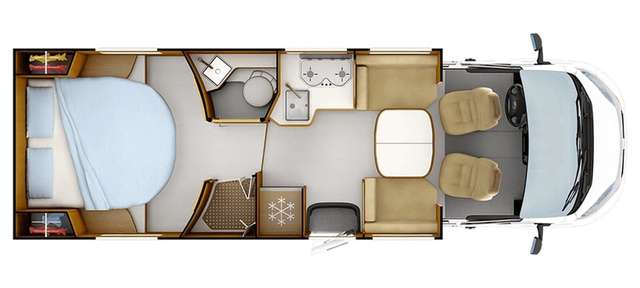 Rapido Serie 6F 696F Top gepflegtes Fahrzeug