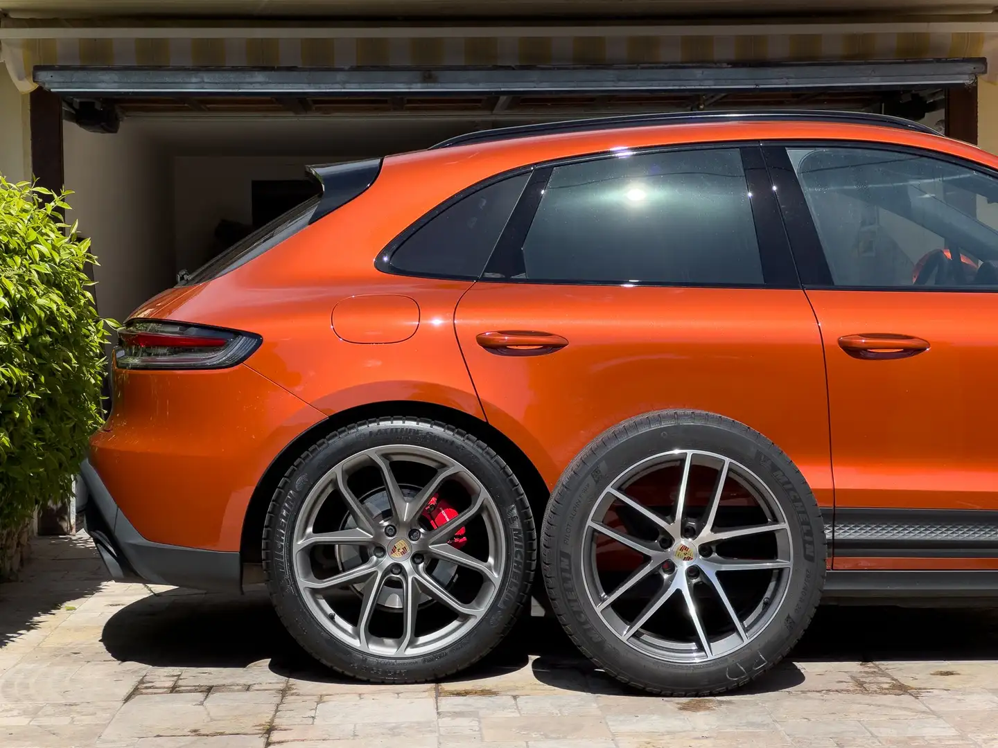 Porsche Macan 2.9 S 380cv Tetto Bose 21"+20" Gancio ACC 360° Orange - 1