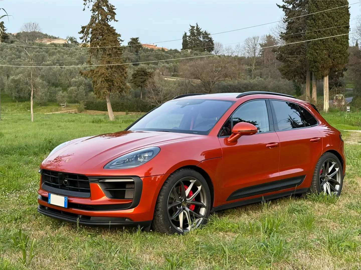 Porsche Macan 2.9 S 380cv Tetto Bose 21"+20" Gancio ACC 360° Orange - 2