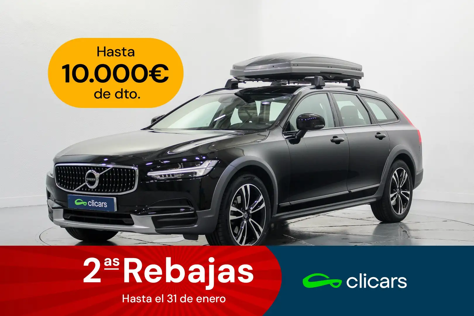 Volvo V90 Cross Country D4 AWD Aut. Gris - 1