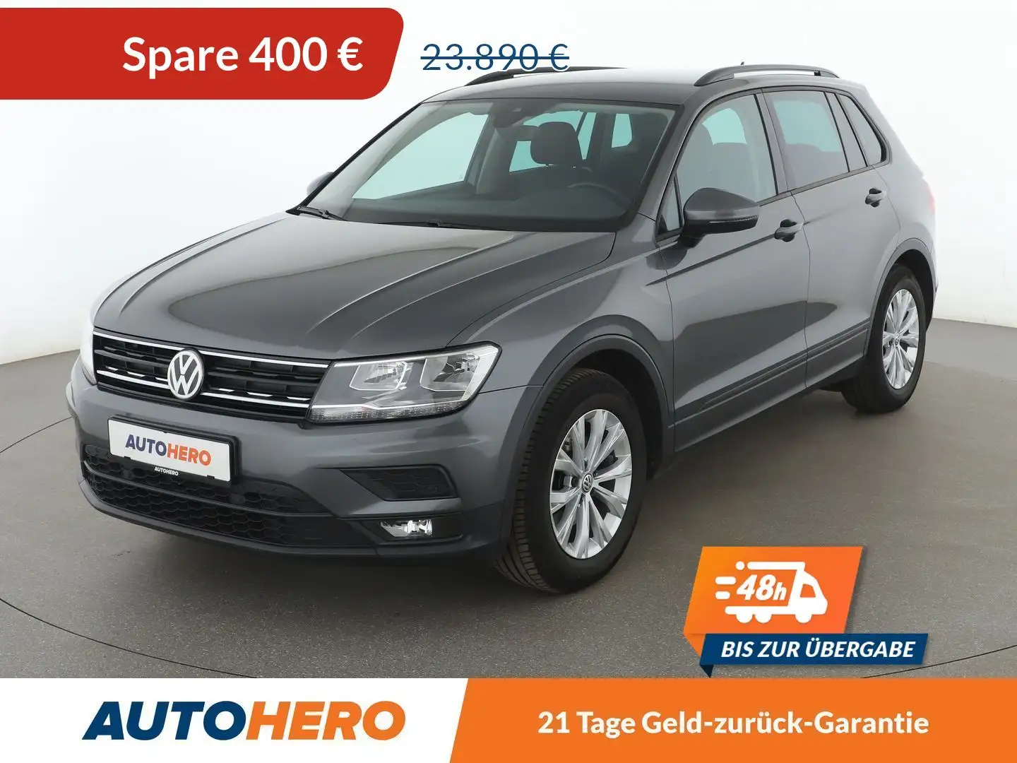 Volkswagen Tiguan 1.4 TSI ACT Trendline BlueMotion Aut.*CAM* Grau - 1