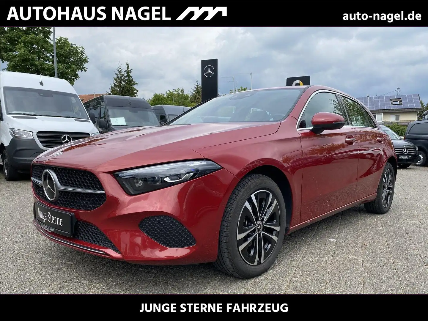 Mercedes-Benz A 250 e Progressive Advanced Plus Distr. AHK Rouge - 1