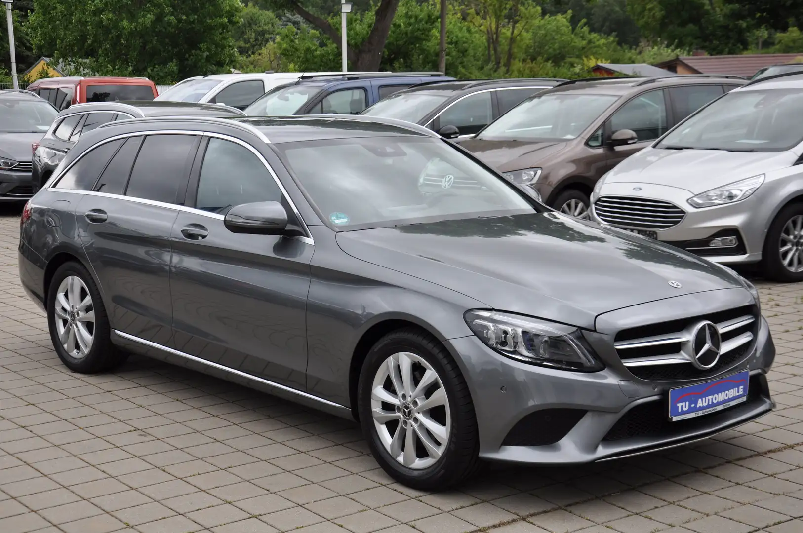 Mercedes-Benz C 200 C 200 T 9G Avantgarde LED-KAM-NAV-ACC-AHK-WIDESCRE Gris - 1