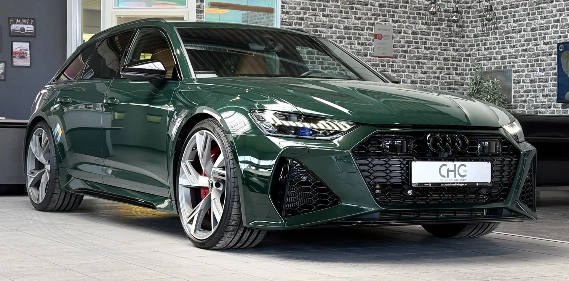 Audi RS6 RS 6 Avant quattro excl.|MATRIX|B&O|RS AGA+SITZE| Zöld - 1