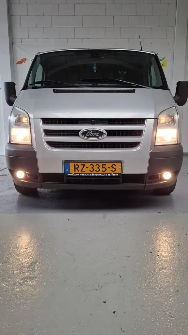 Ford Transit 260S 2.2TDCI 140PK CAMPER LEER/NAV/PDC/AIRCO/TREKH Plateado - 2