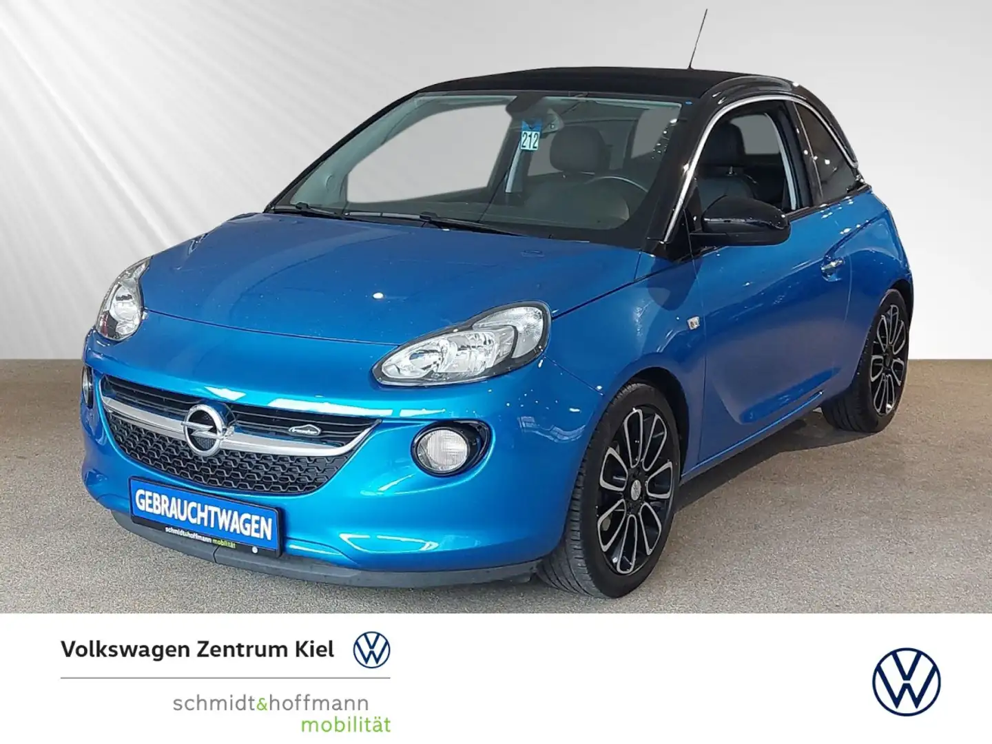 Opel Adam Open Air 1.4 TSI SITZHZ+PDC+HHC Einparkhilfe Blauw - 1