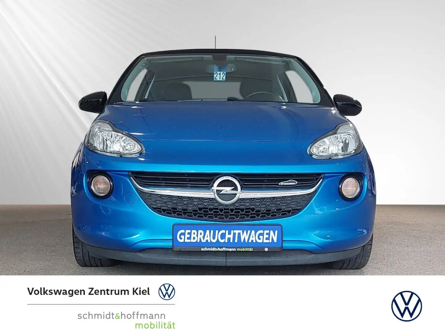 Opel Adam Open Air 1.4 TSI SITZHZ+PDC+HHC Einparkhilfe Blauw - 2