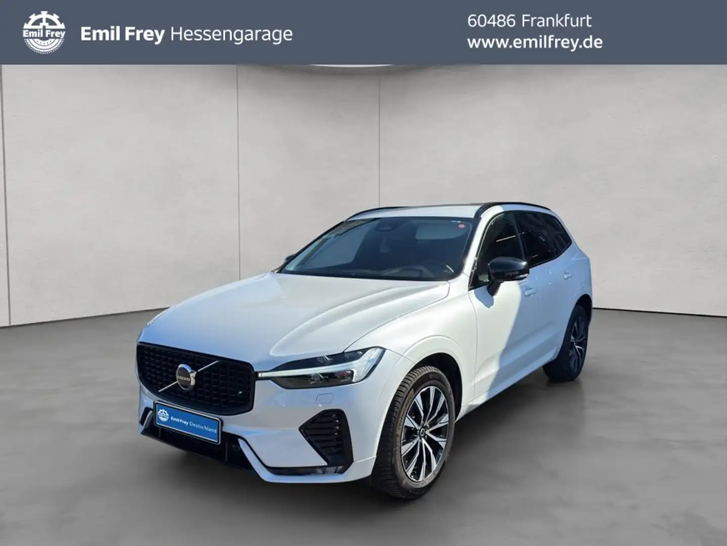 Volvo XC60 XC60 B4 AWD Plus-Dark Aut Leder BLIS PilotAssist Weiß - 1