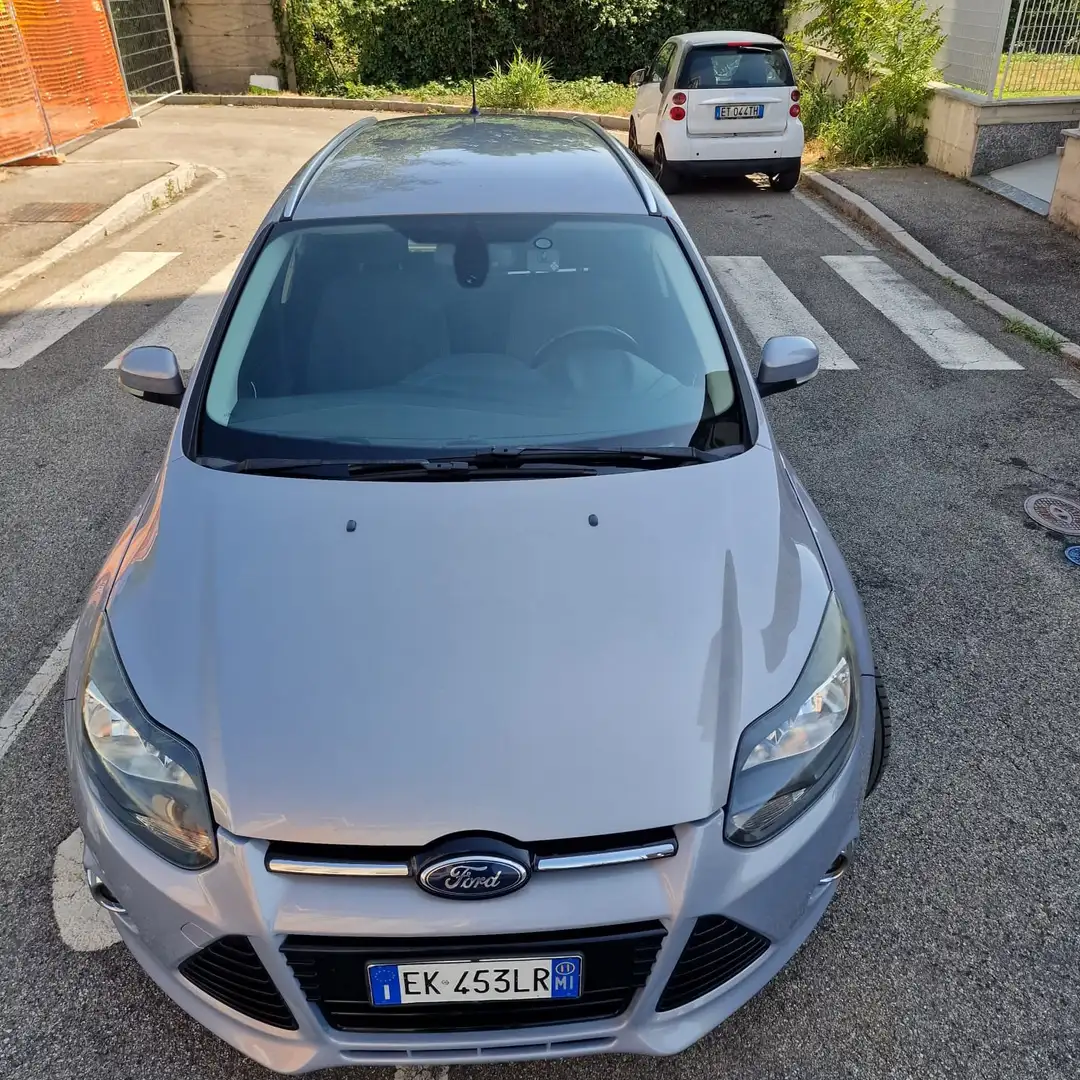 Ford Focus Focus III 2011 SW SW 1.6 tdci Titanium 115cv Argento - 2