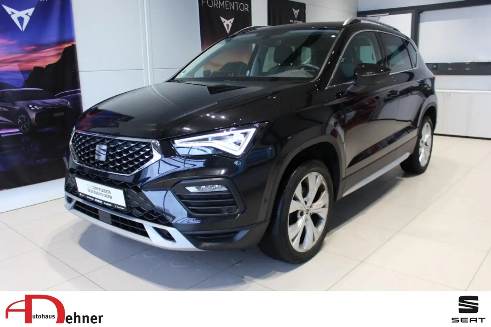 SEAT Ateca Xperience 1.5TSI LED+PDC+AHK+SDEL+MFL+BT Klima Schwarz - 1