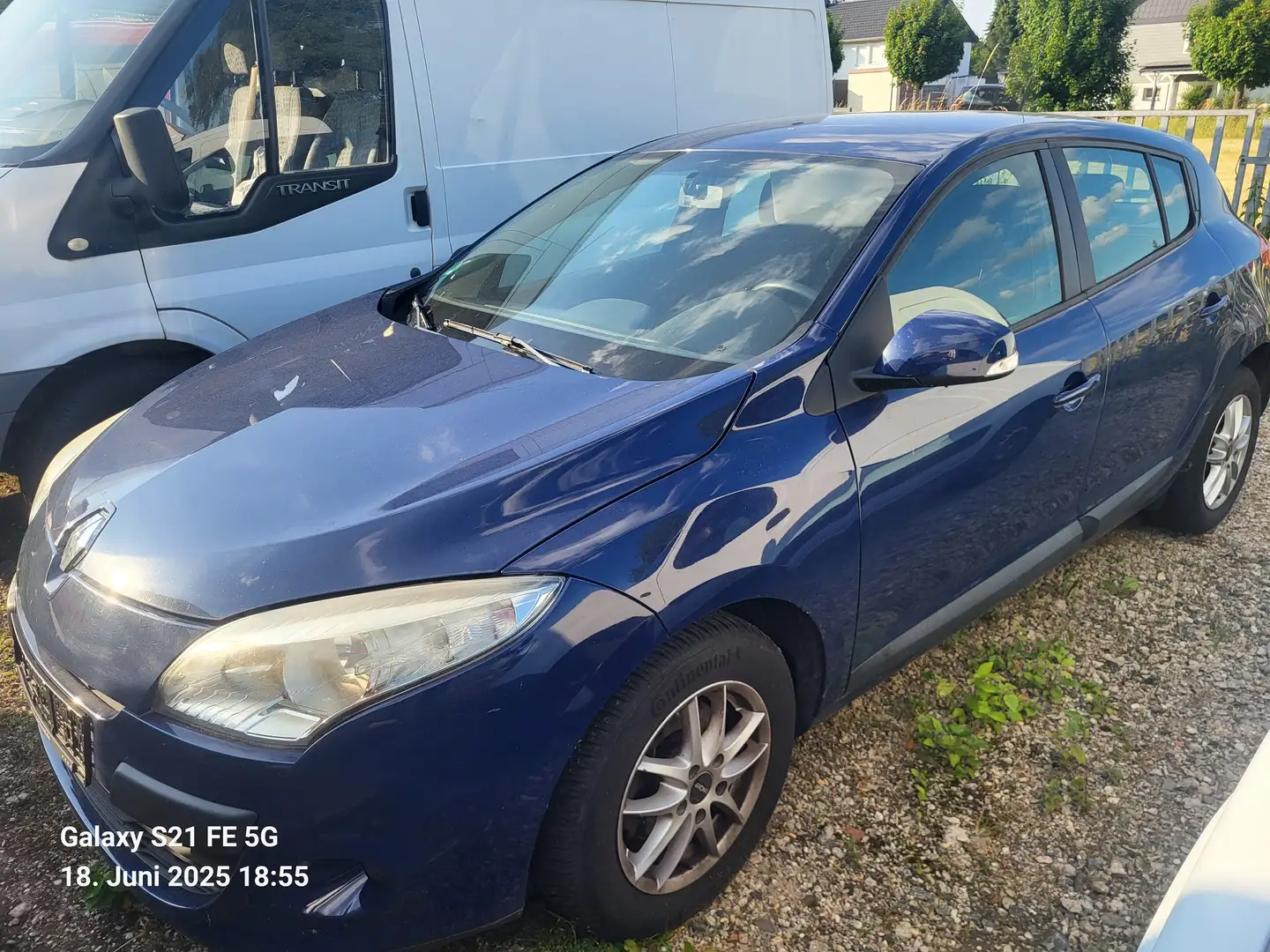 Renault Megane Expression Blau - 1