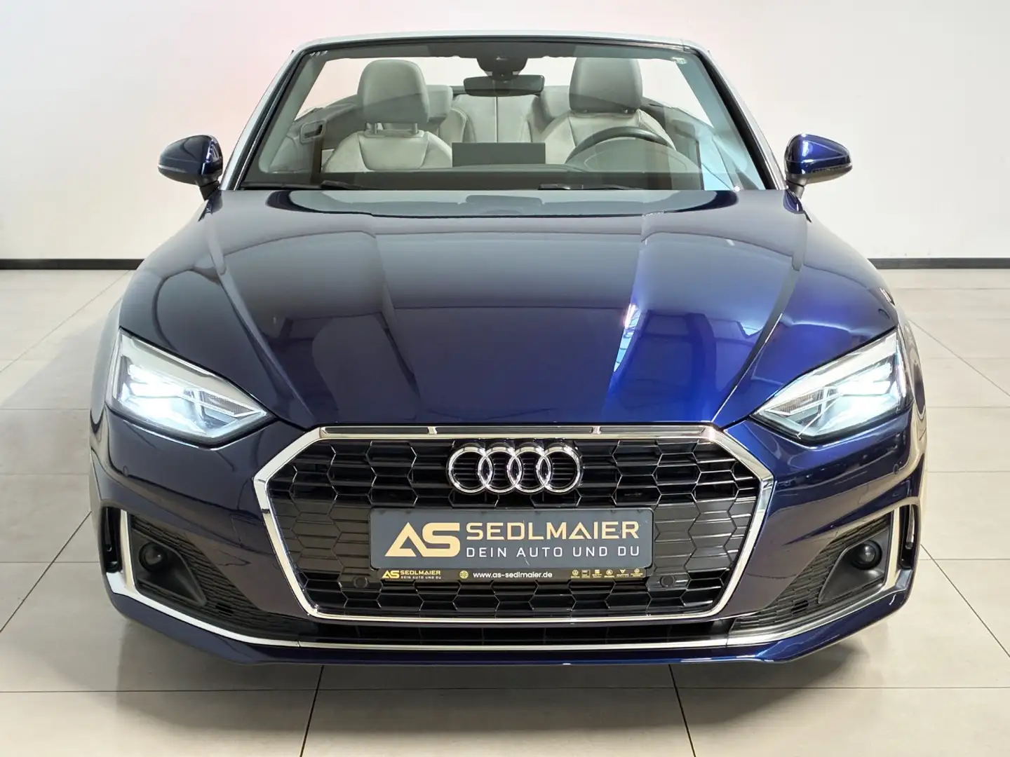 Audi A5 Cabriolet 40 2.0 TFSI advanced RCam|SHZ|ACC Bleu - 2