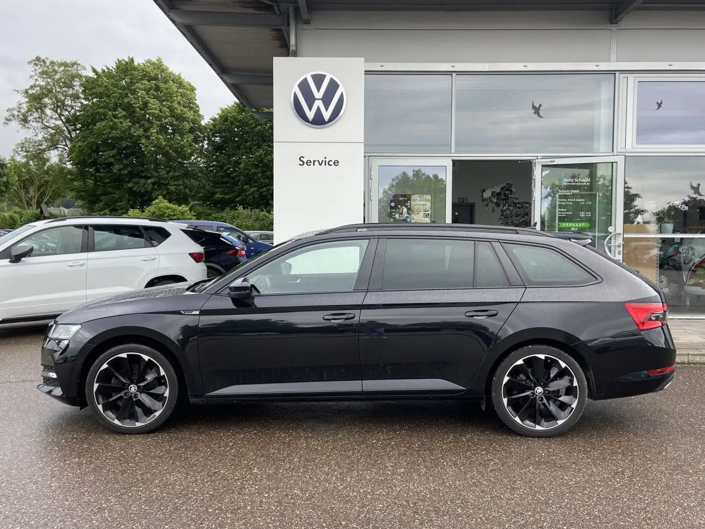Skoda Superb Combi iV SPORTLINE 1.4 TSI DSG 19"+EL.HEC Schwarz - 2