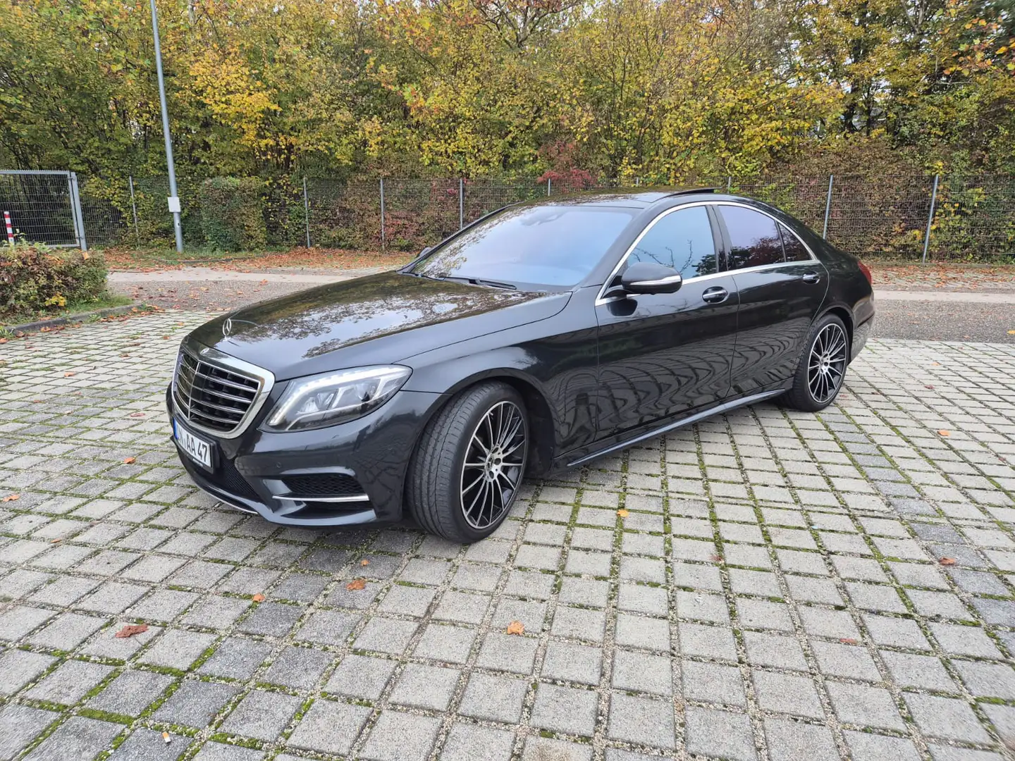 Mercedes-Benz S 350 d 4Matic 9G-TRONIC Pano Bumester AMG Voll Noir - 1