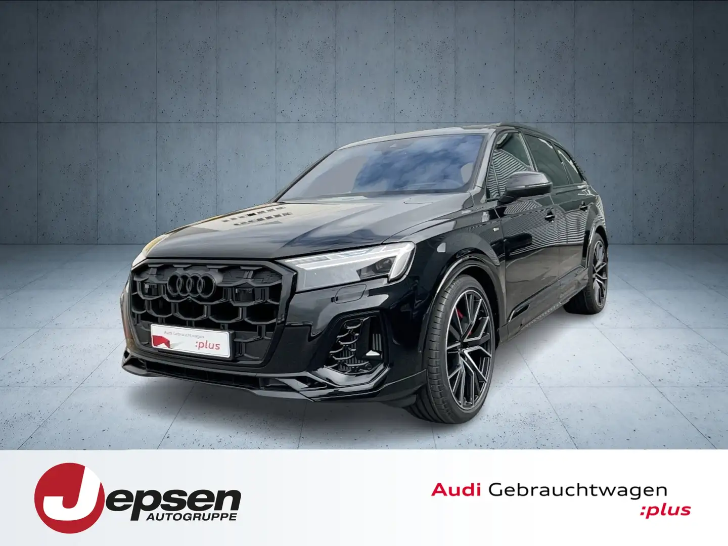 Audi Q7 SUV S line business TFSI e qu. tiptr. Laser Schwarz - 1