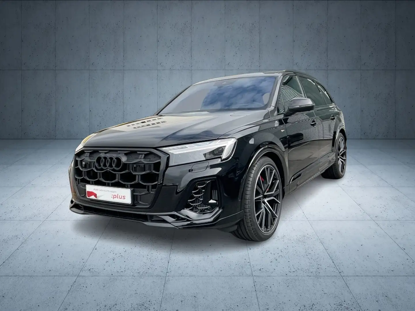 Audi Q7 SUV S line business TFSI e qu. tiptr. Laser Schwarz - 2