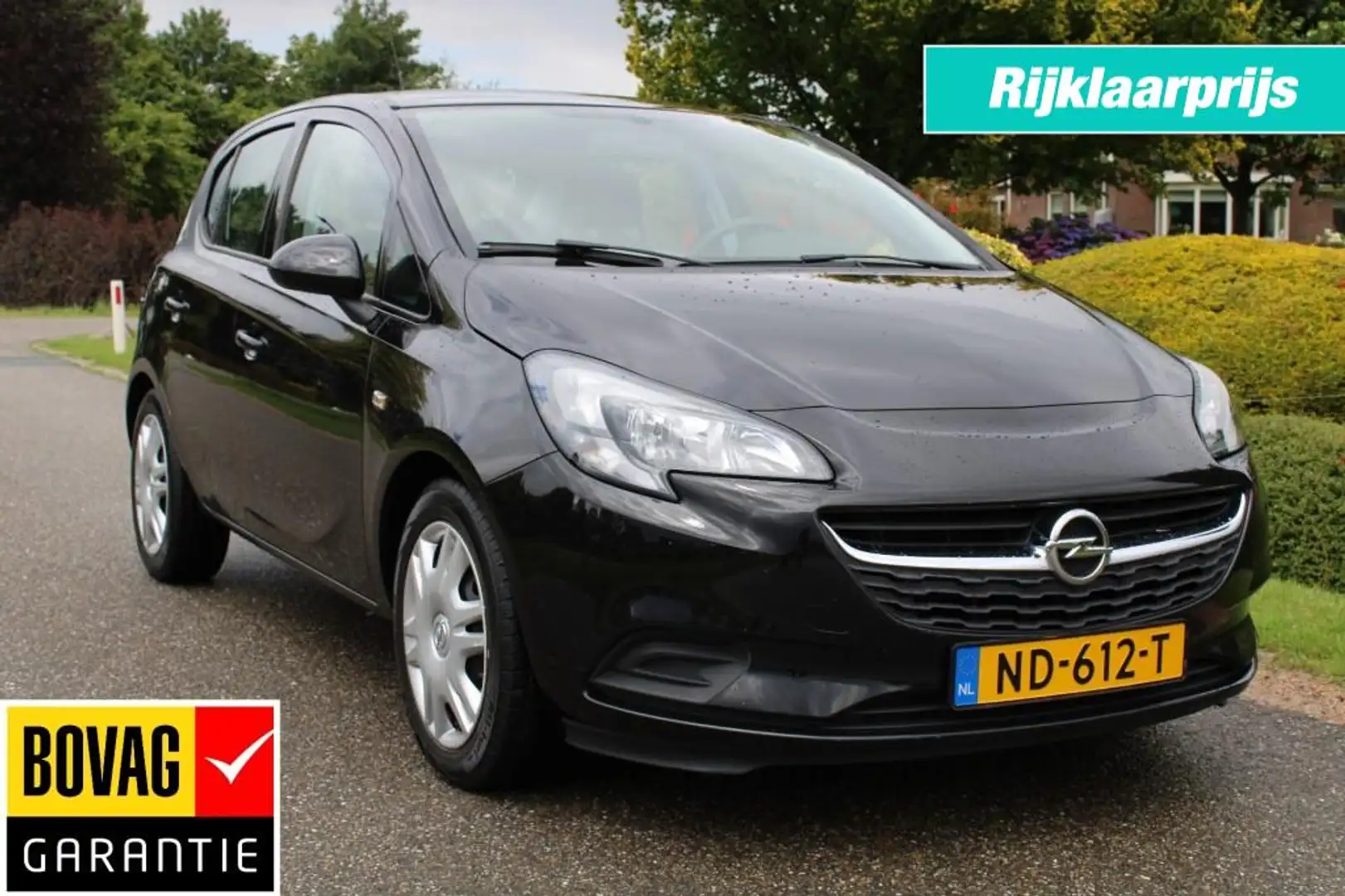 Opel Corsa 1.4 90pk Automaat Edition 5-drs Airco/PDC/DAB/Trek Schwarz - 1