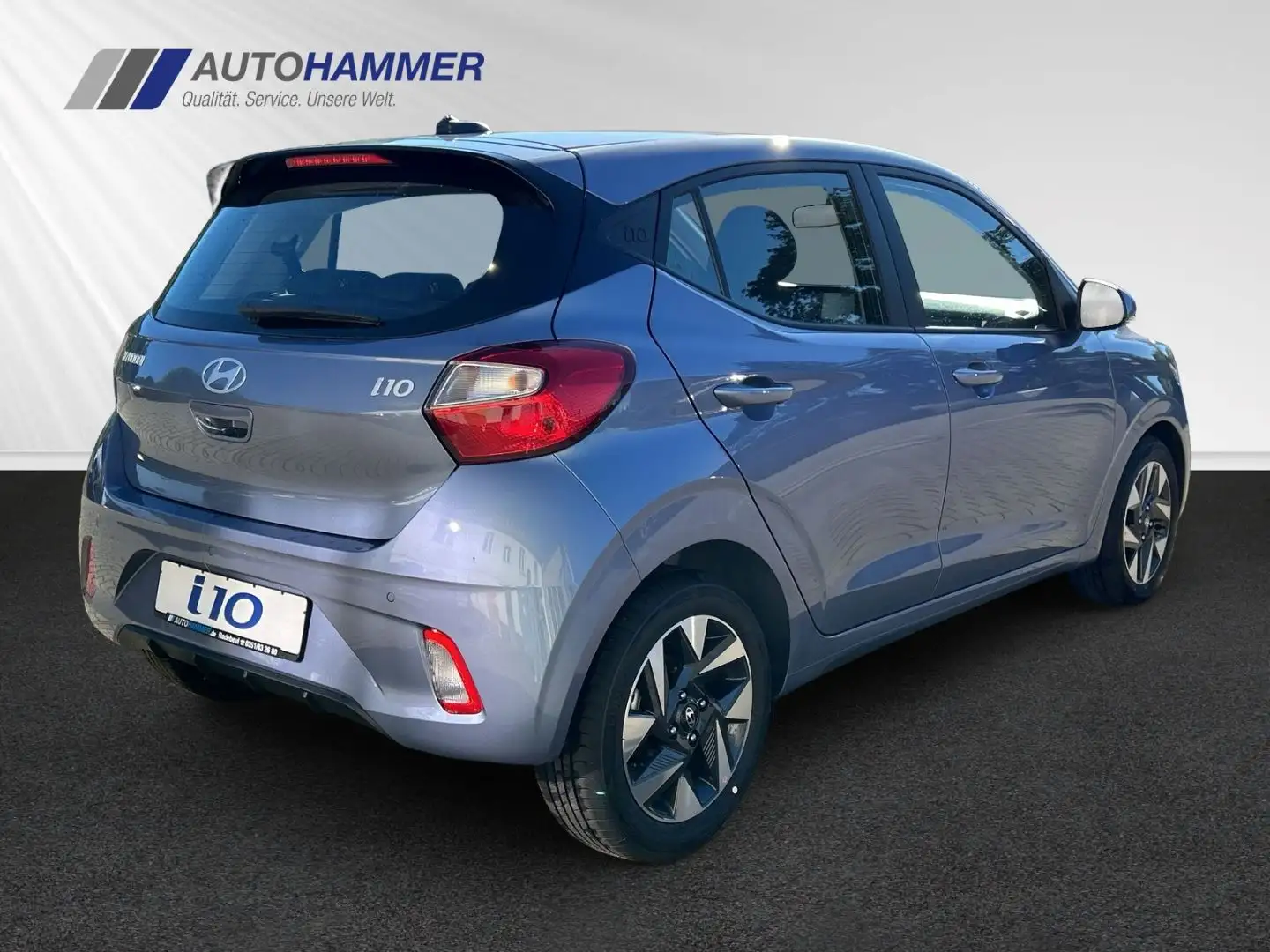 Hyundai i10 1.0 AT TREND Alu Klima SHZ LHZ Navi Komf.-P. Blau - 2