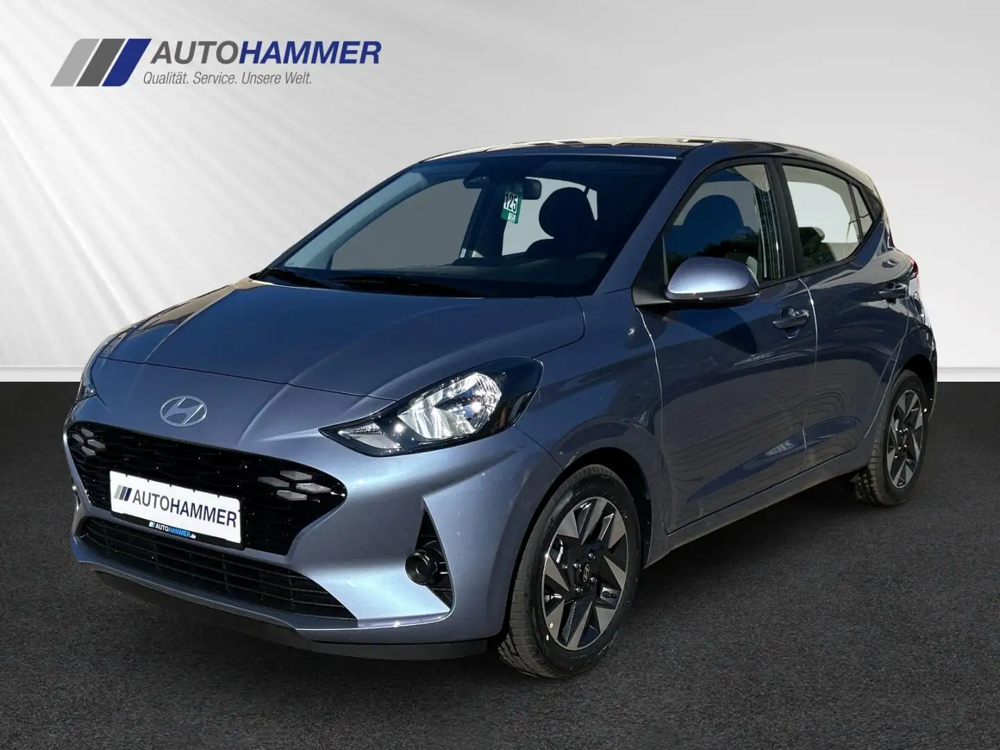 Hyundai i10 1.0 AT TREND Alu Klima SHZ LHZ Navi Komf.-P. Blau - 1
