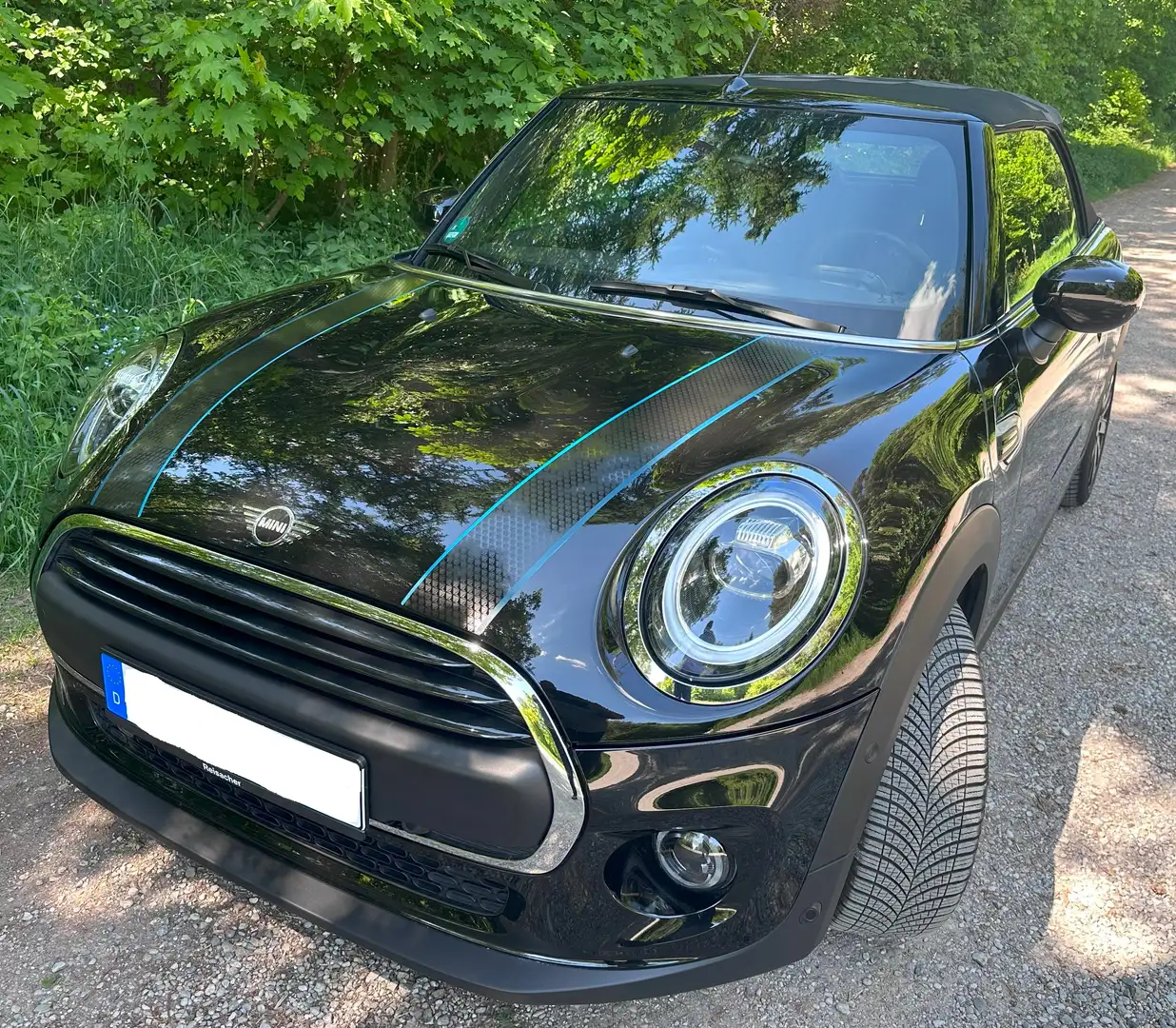 MINI One Cabrio Vollausstattung mit Garantie Schwarz - 1