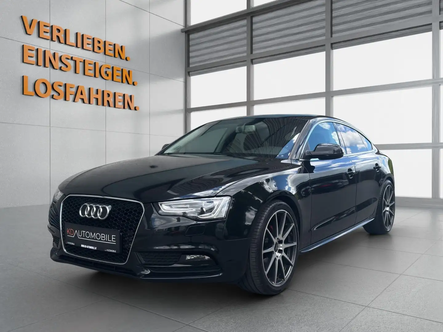 Audi A5 SB 2,0 TDI, Aut., MFL I SHZG I Navi I Tempomat Schwarz - 1