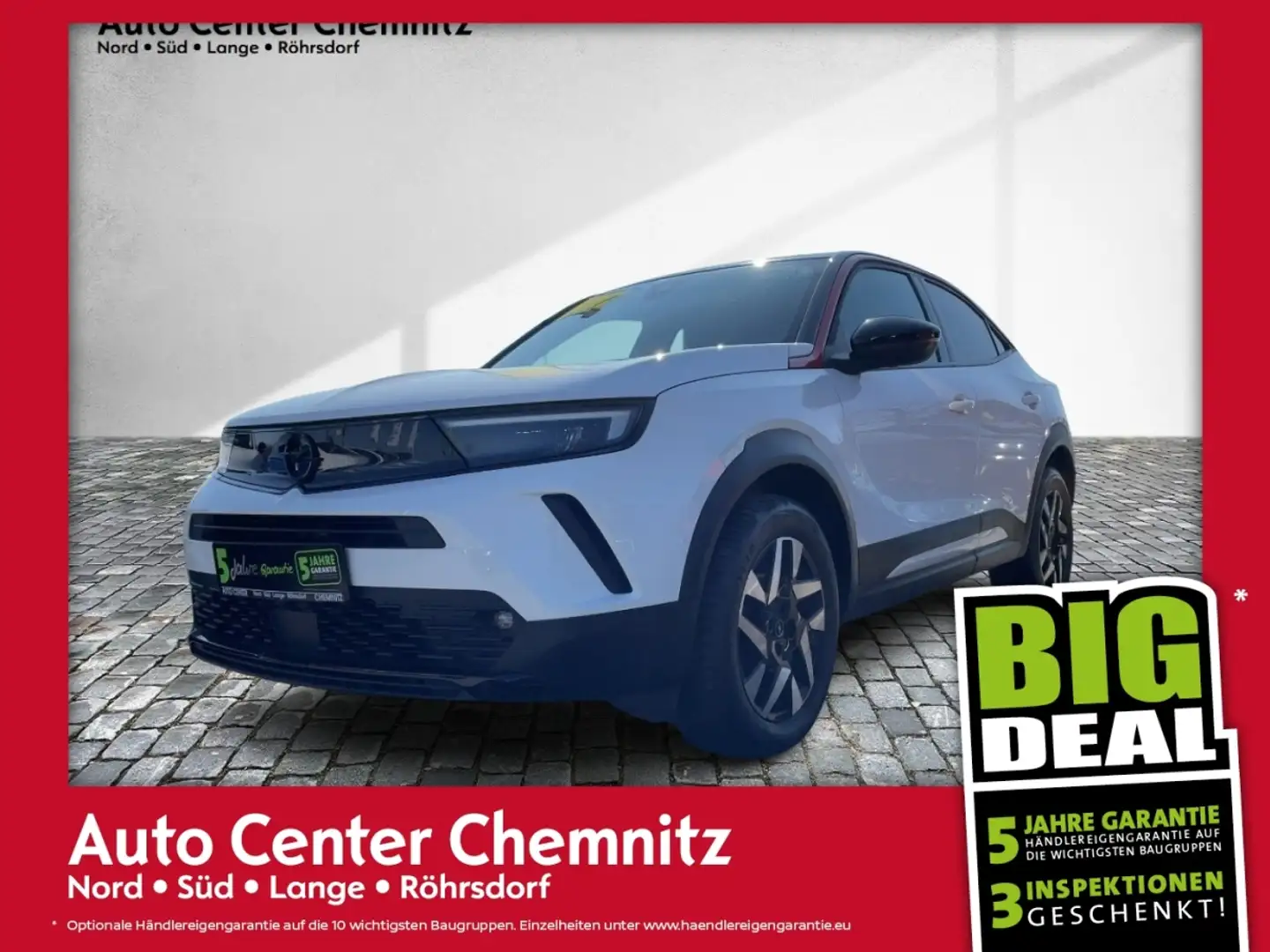 Opel Mokka 1.2  GS Line LED/KlimaA/PDC/Kamera Weiß - 1