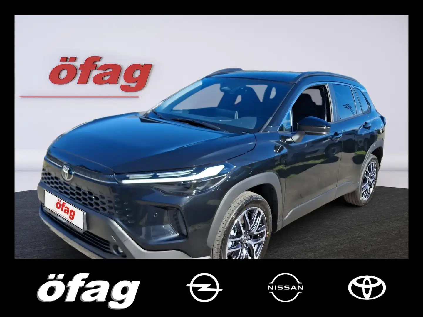 Toyota Corolla Cross 2.0 Hybrid Active Drive AWD Schwarz - 1