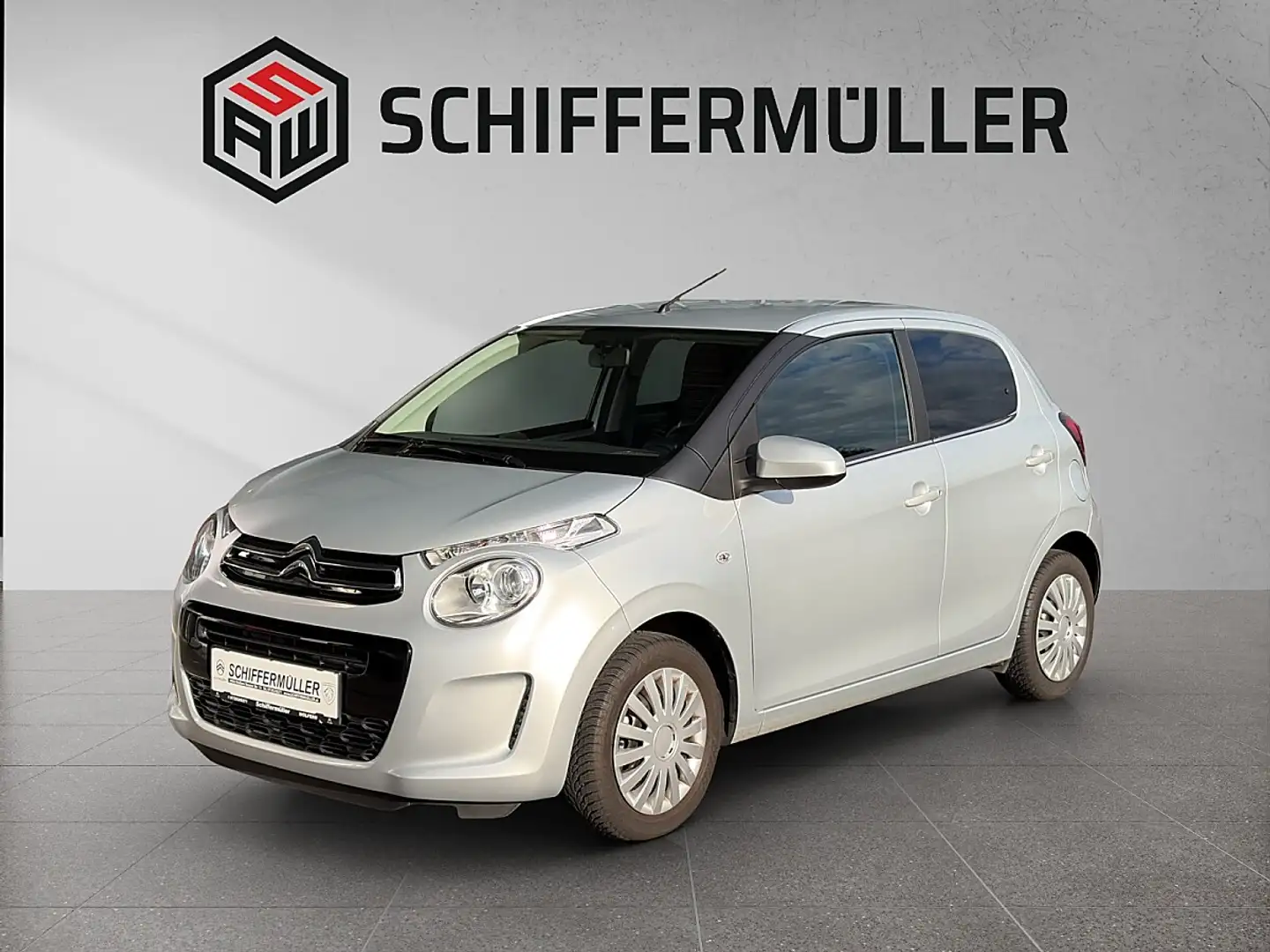 Citroen C1 VTi 72 manuell Shine Silber - 1