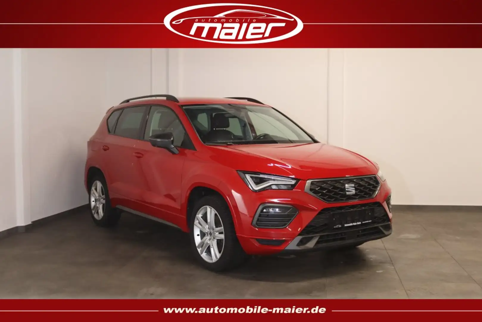 SEAT Ateca 2.0 TDI FR Navi-Kamera-Beats-AHK-LED-KESSY Rot - 1