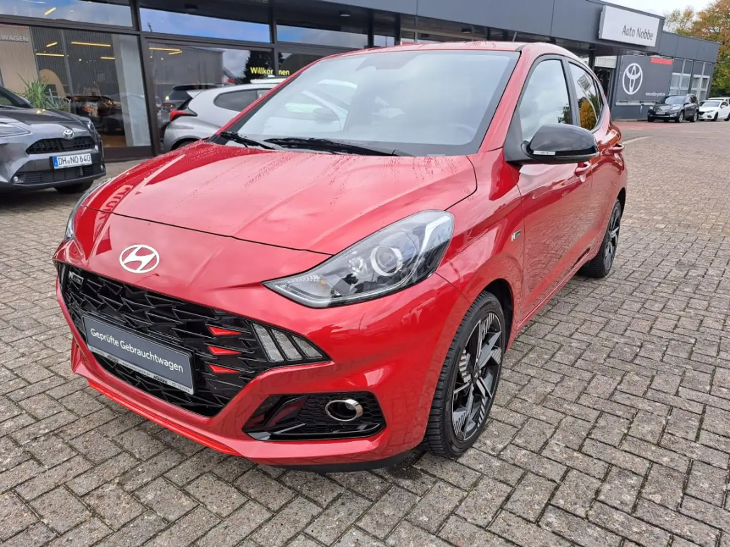 Hyundai i10 1.0 T-GDI N-Line Rojo - 2