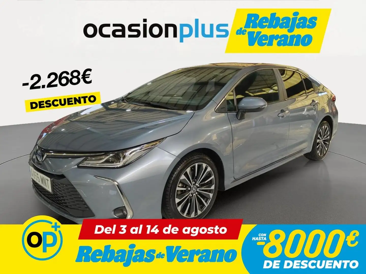 Toyota Corolla Sedán 140H Style Gris - 1